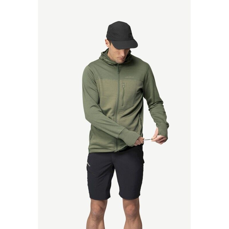 Explorer Merino Hooded Jacket - Veste en laine mérinos homme