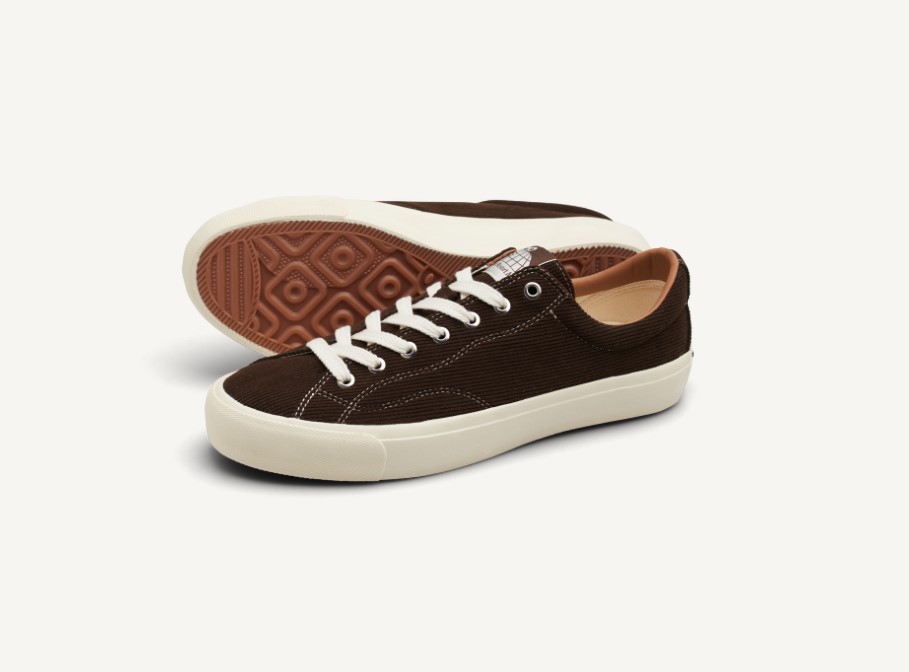 Last Resort AB VM003 Lo Cord Dark Brown White 7 US / 39 EU