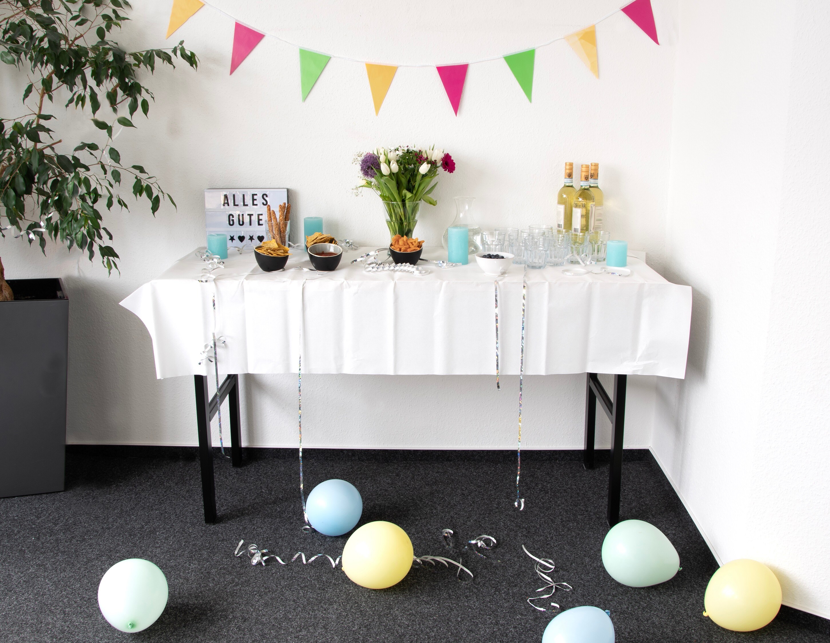 Werkbank mit FSC Holz-Arbeitsplatte