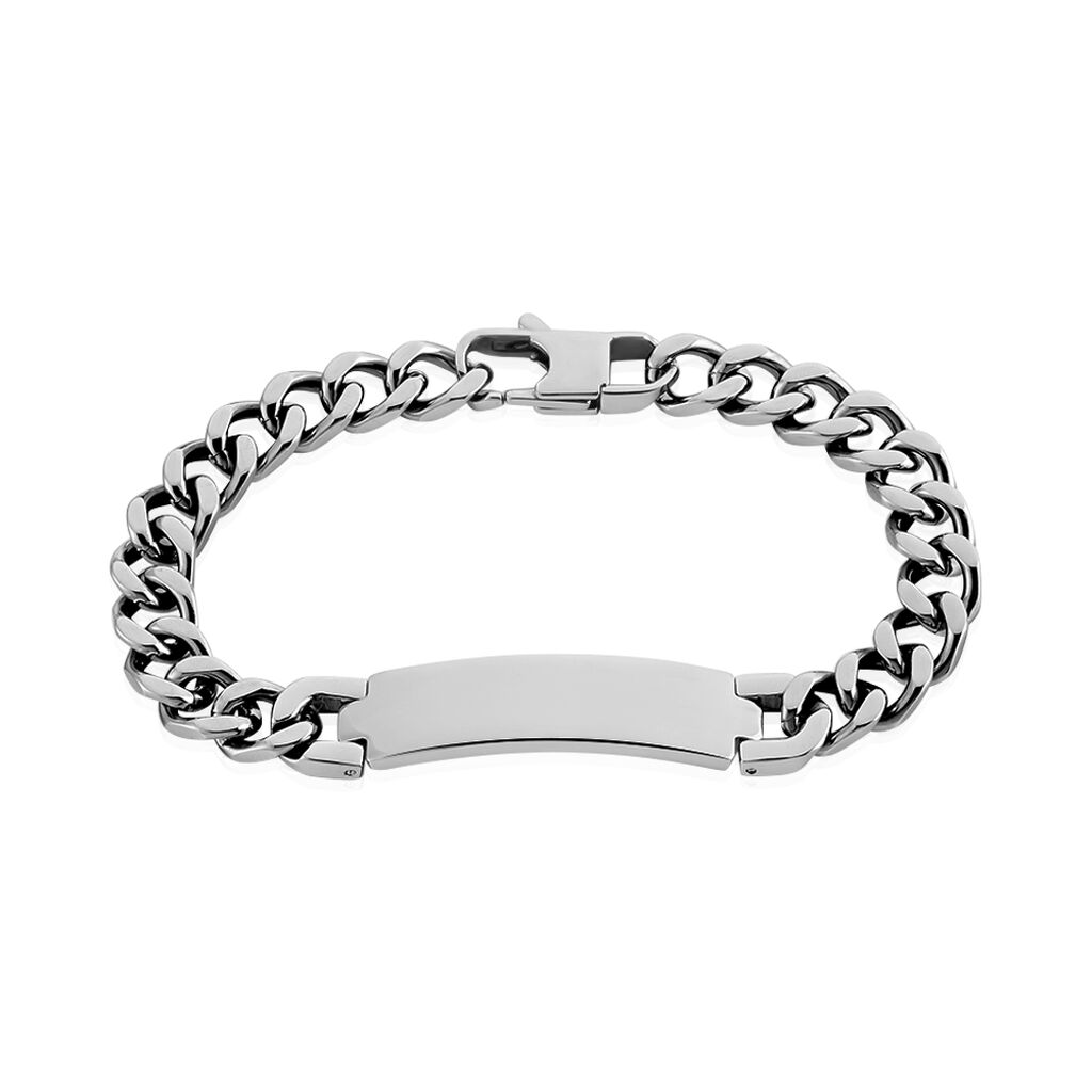 Bracelet Ludo Acier Blanc