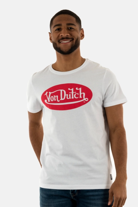 Tee shirt von dutch front whi