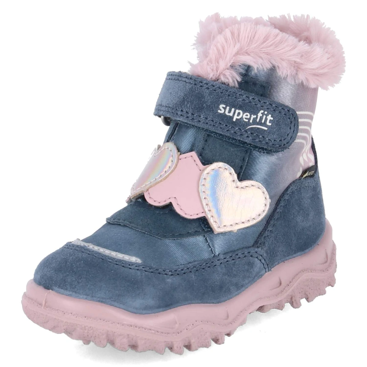 SuperfitWinterstiefeletten HUSKY - blau/rosa