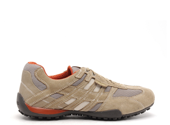 Geox basses homme u4207k uomo snake beige
