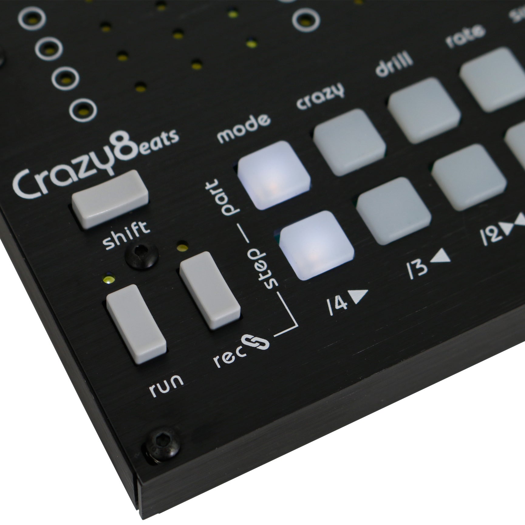 Twisted Electrons Crazy 8 Beats sequencer