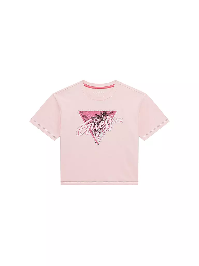 GUESS Mädchen T-Shirt rosa