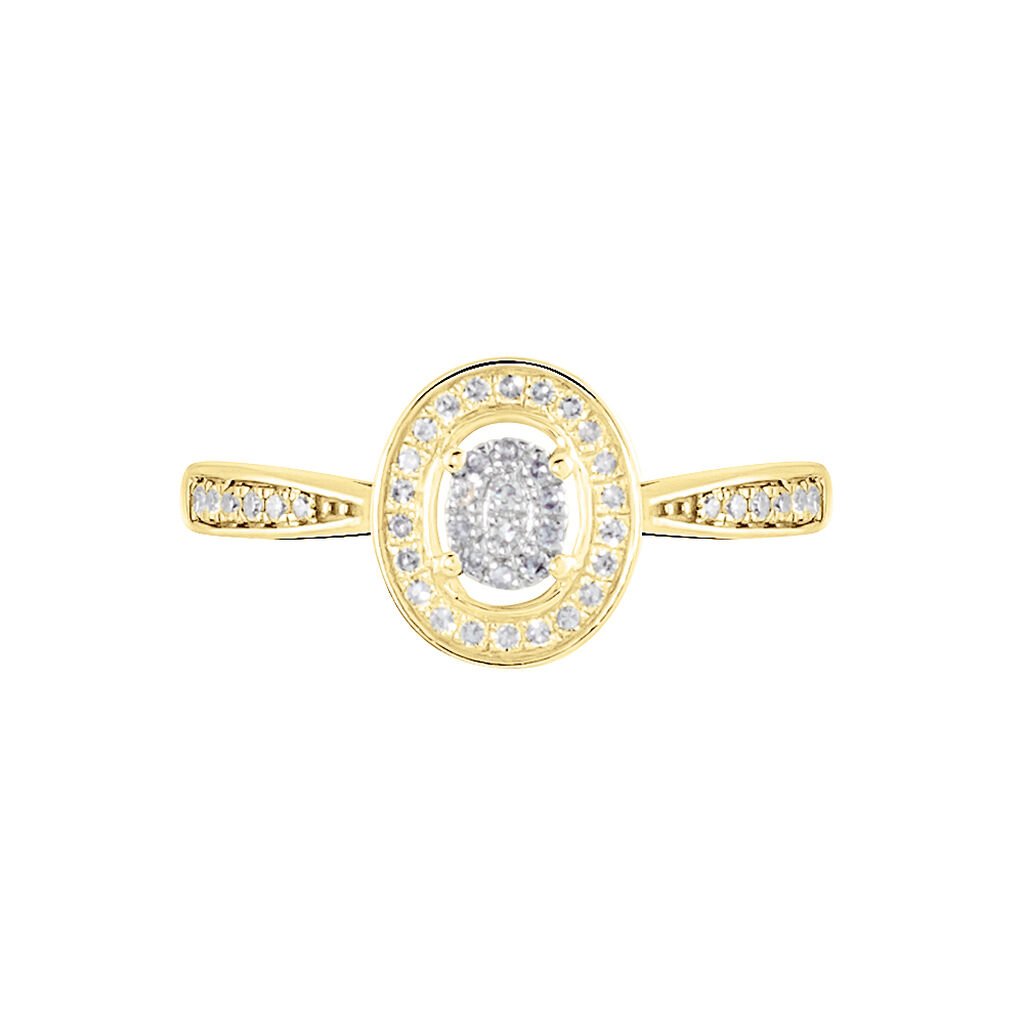 Bague Manora Or Jaune Diamant