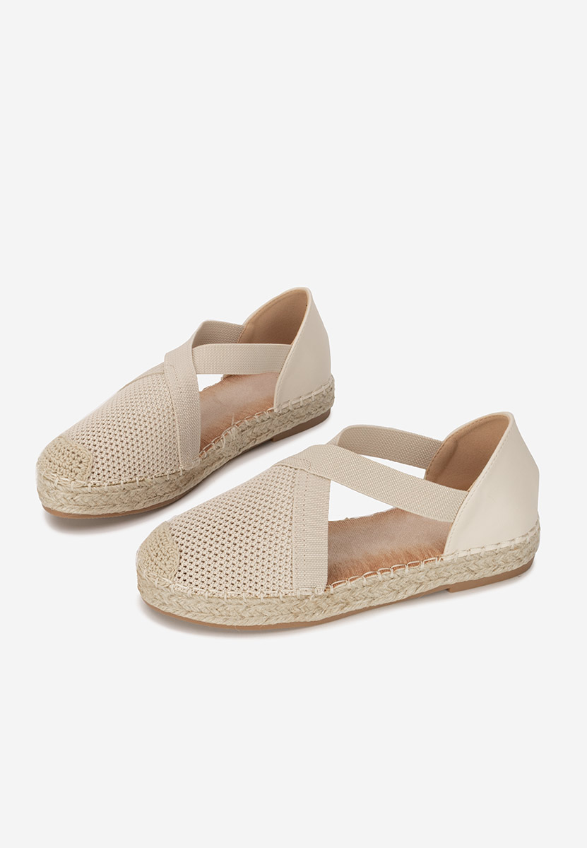 Espadrilles femme beige Fensy