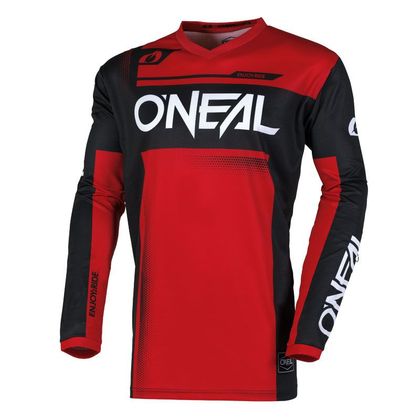 Maillot cross O'Neal ELEMENT - RACEWEAR 2025 - Noir / Rouge