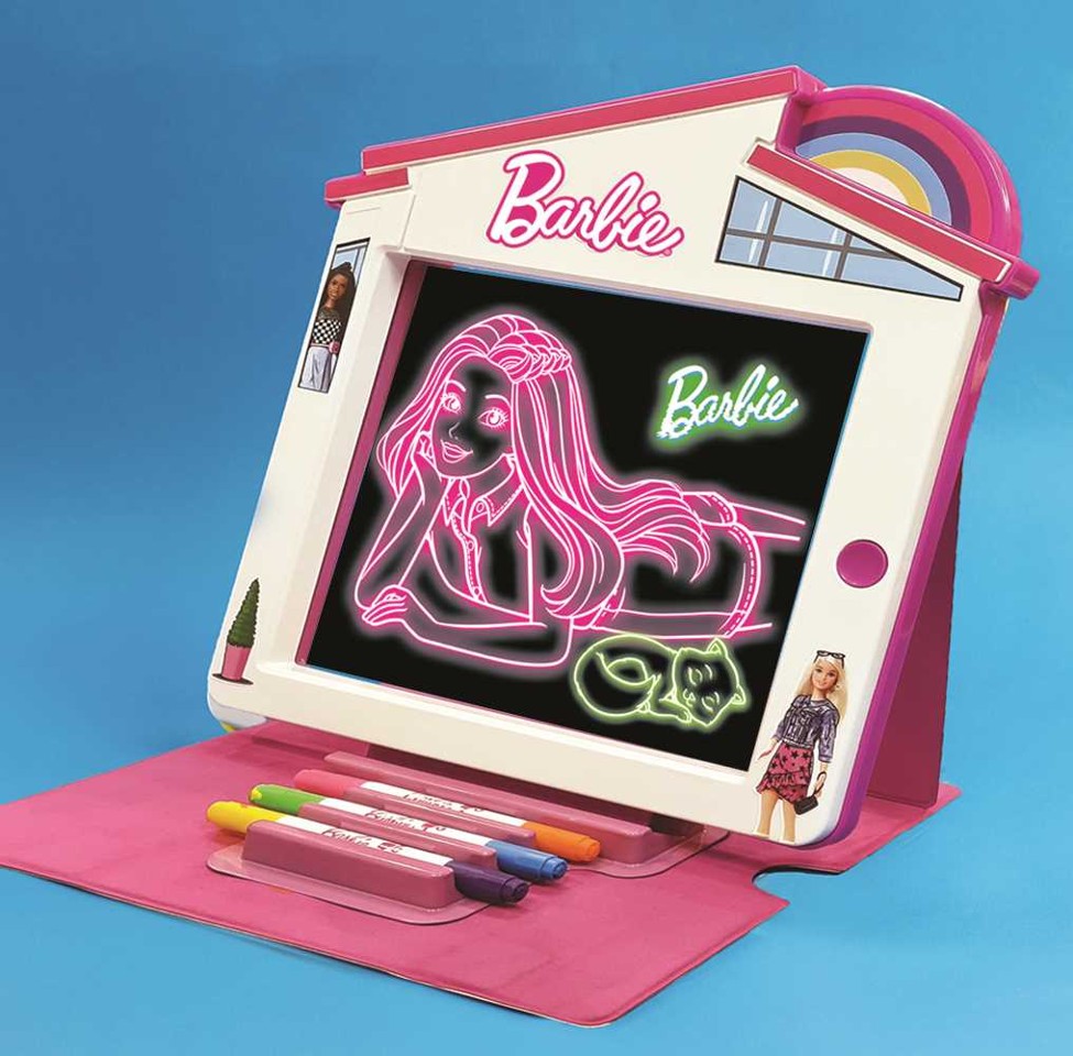 Barbie - Tegnetavle - Dreamhouse Premium Glow Pad