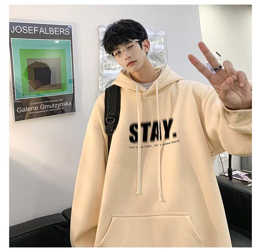 Wewewow - Oversized hoodie met letters