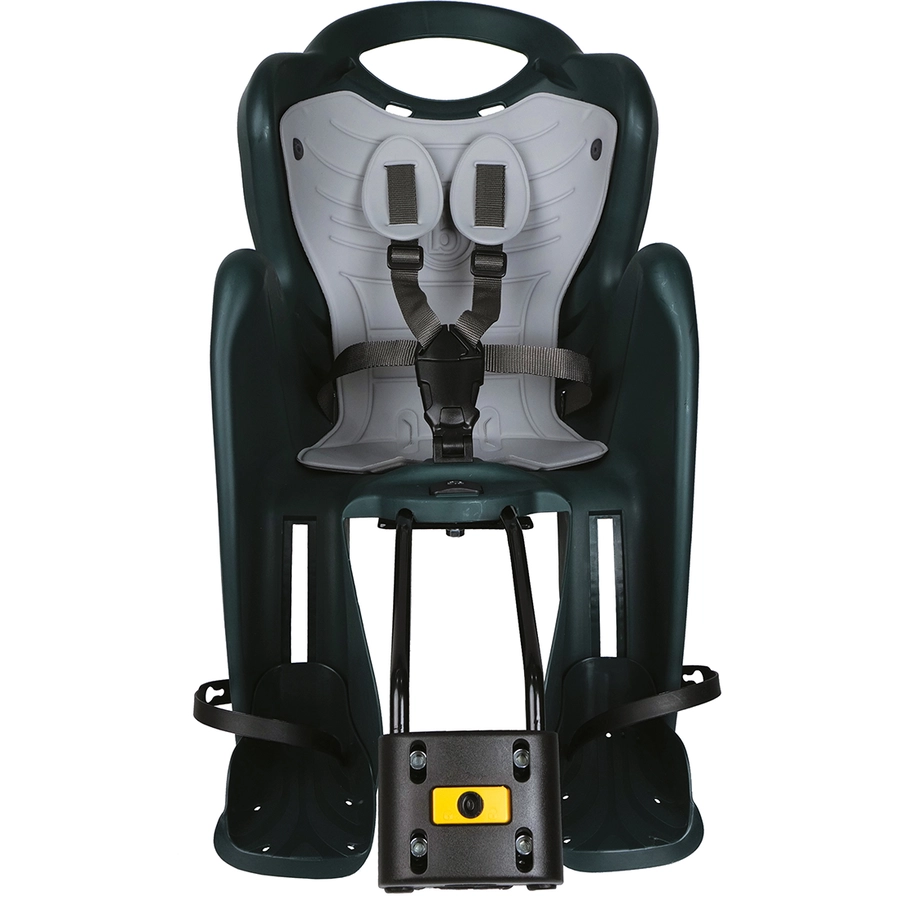 BELLELLI Kindersitz Fahrrad Mr Fox Luxe B-Fix Frame Mount Forest Green