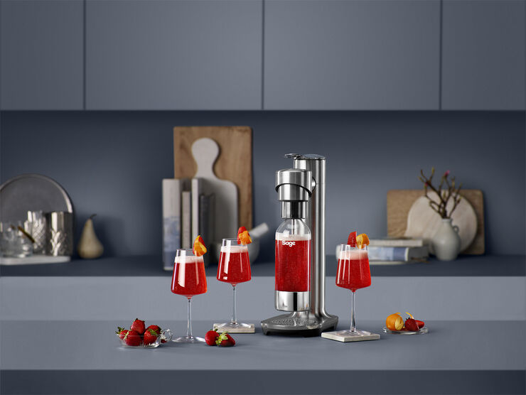 SAGE The Infizz Fusion Soda Maker Brushed silver