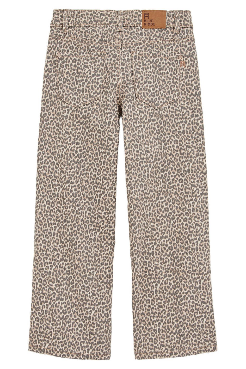 WE Fashion Blue Ridge loose casual broek beige