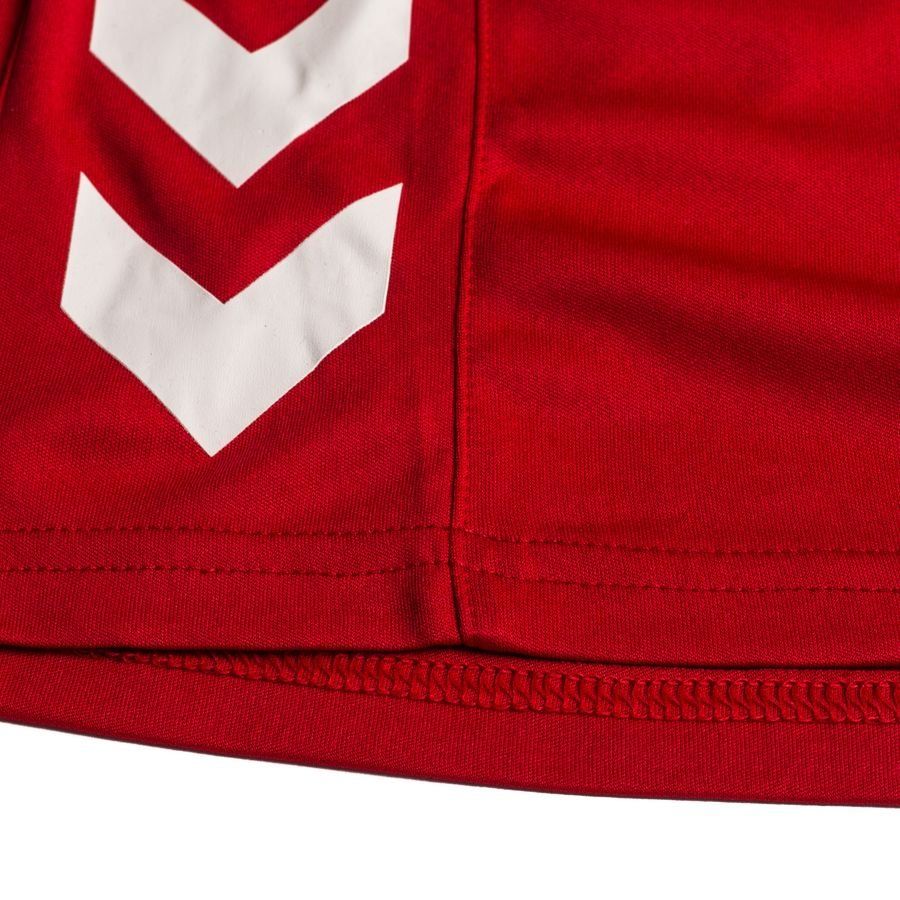 Hummel Short d'Entraînement DBU Fodboldskole 2023 - Rouge/Blanc