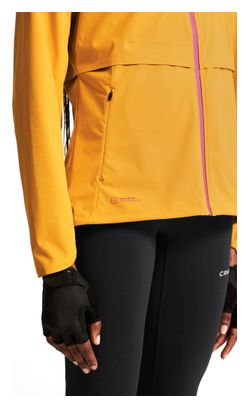 Veste Craft Pro Hydro 3 Jaune Femme