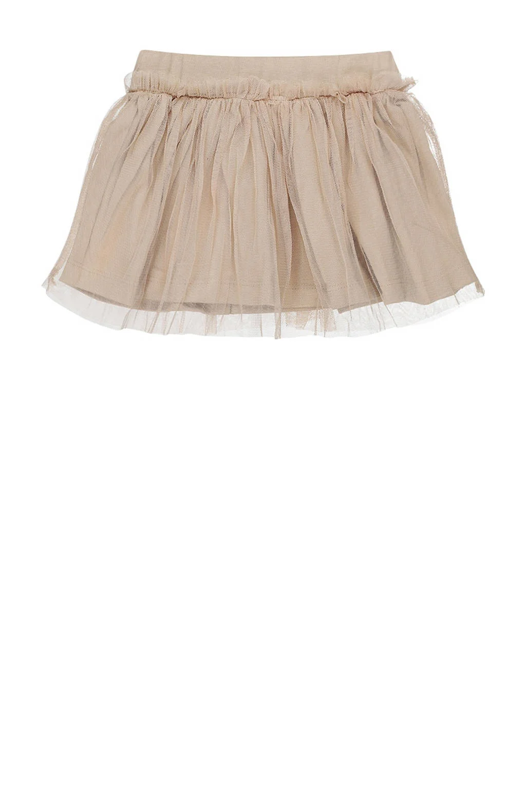 Dirkje korte rok beige