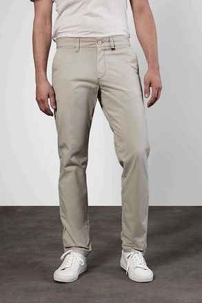 Mac Broek Lennox Beige Print 0670L Minimal Printed Gab (oud) kopen