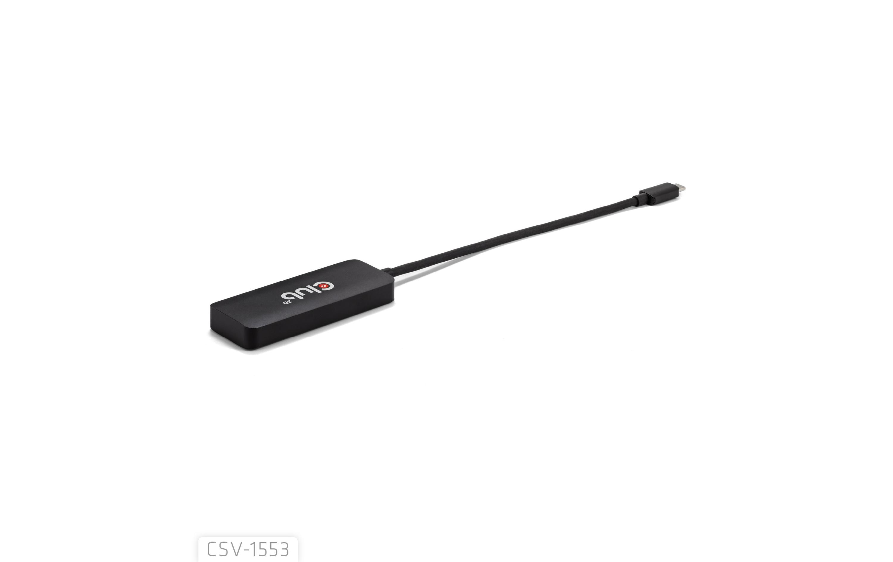 Adapterkabel CSV-1553 MST Hub USB Type-C - DisplayPortUSB Typ-C Hub auf 3x DisplayPort