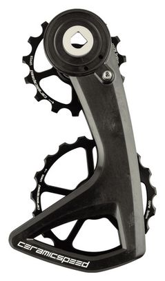 Chape de Dérailleur Ceramicspeed OSPW RS 5-Spoke Sram Red/Force AXS 12V Noir