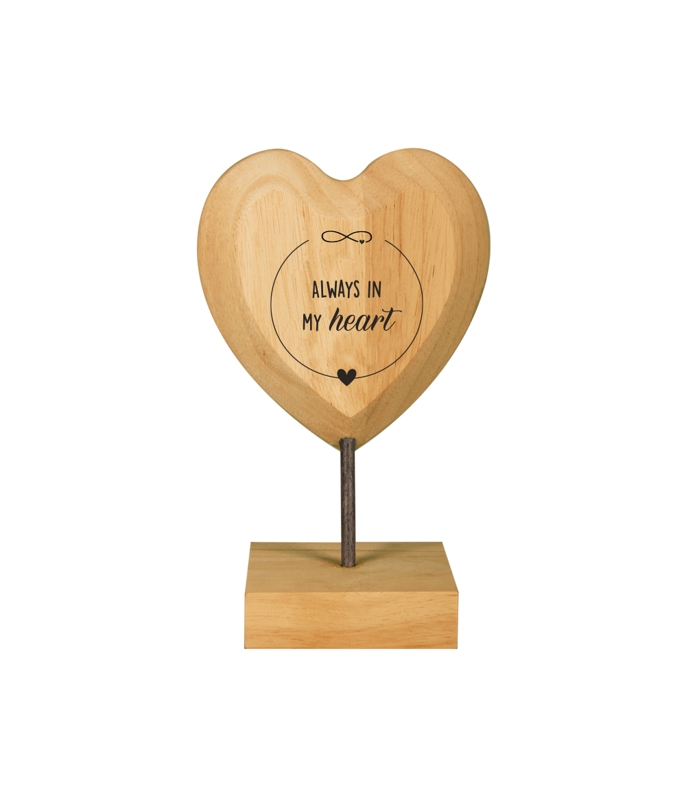 Houten Hart Voor Altijd In Mijn Hart