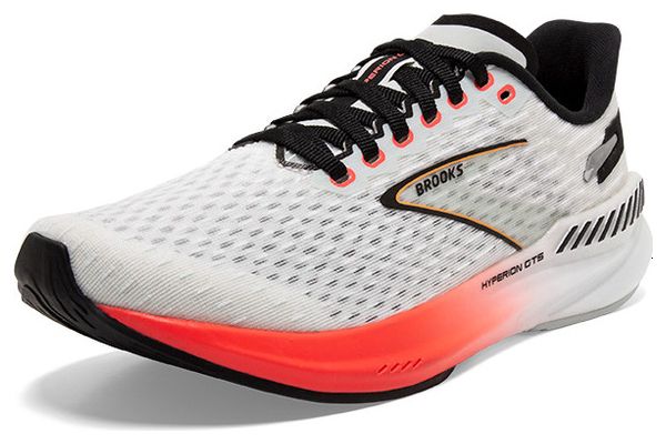 Chaussures Running Brooks Hyperion GTS Blanc Rouge Femme