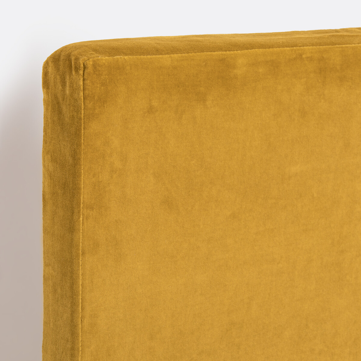 LA REDOUTE INTERIEURS<br>Capa de veludo para cabeceira, Veludo