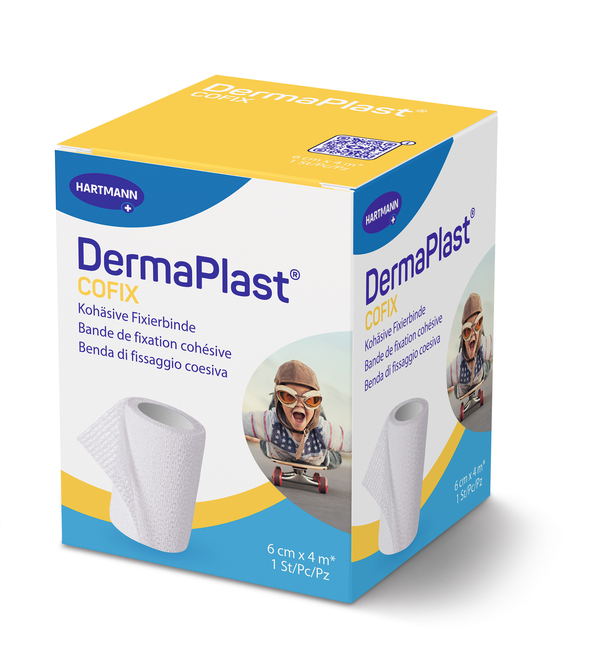 DERMAPLAST CoFix 6cmx4m weiss 1 Stk