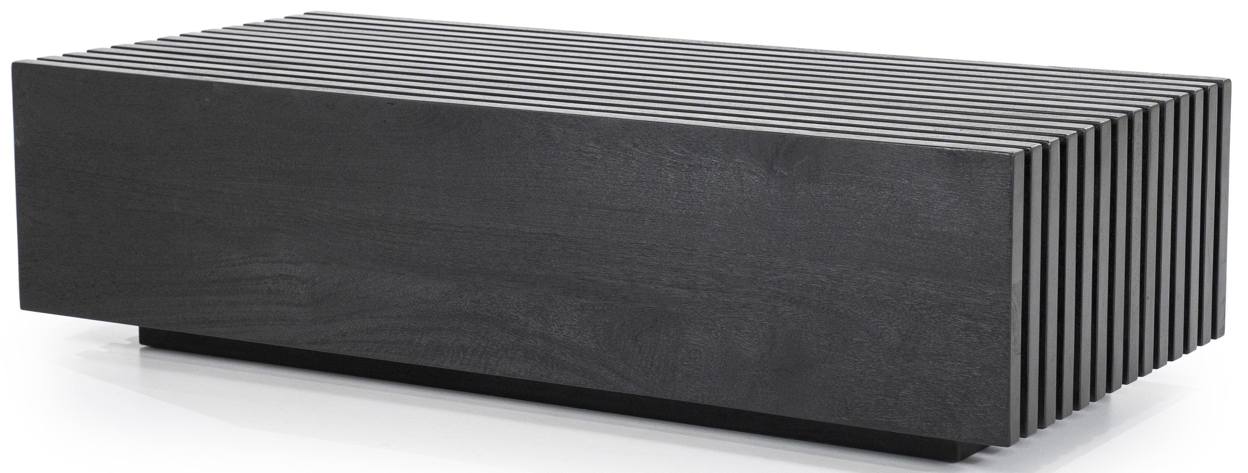 Salontafel - zwart | 95948 Tom B130 x D60 x H35 cm