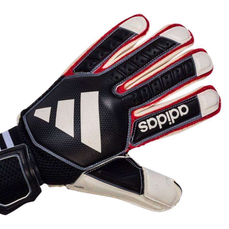 adidas Gants de Gardien Tiro Pro - Noir/Blanc/Argenté
