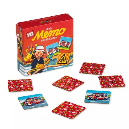 Lutz Mauder Mini-Memo Spiel Feuerwehr