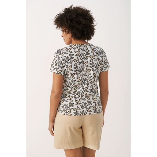 Part Two GesinasPW Bluse, Black Craft Leaf, S