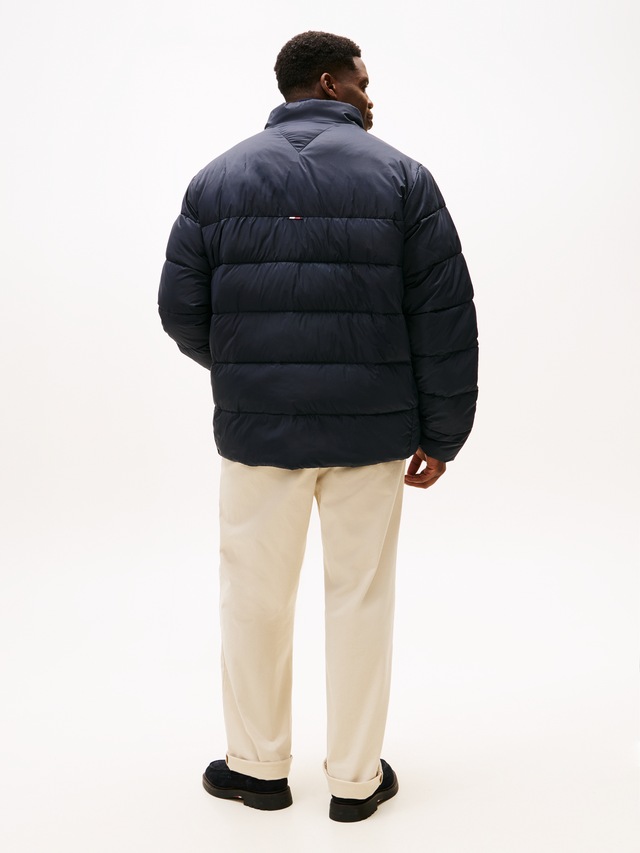 Tommy Hilfiger Big & Tall Steppjacke »STAND COLLAR JACKET« ohne Kapuze Winterjacke, Outdoorjacke, Steppjacke; Grosse Grössen