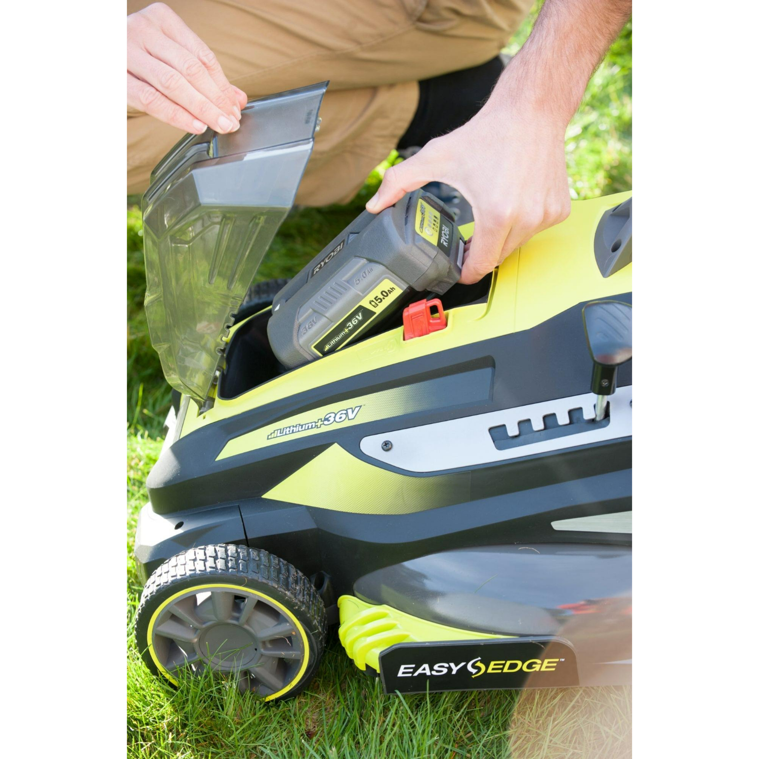 Ryobi RLM36X46H5P 36V Li-Ion accu grasmaaier set (1x 5.0Ah) - 46cm - koolborstelloos