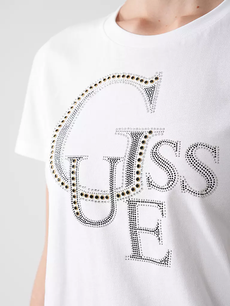GUESS T-Shirt  weiss