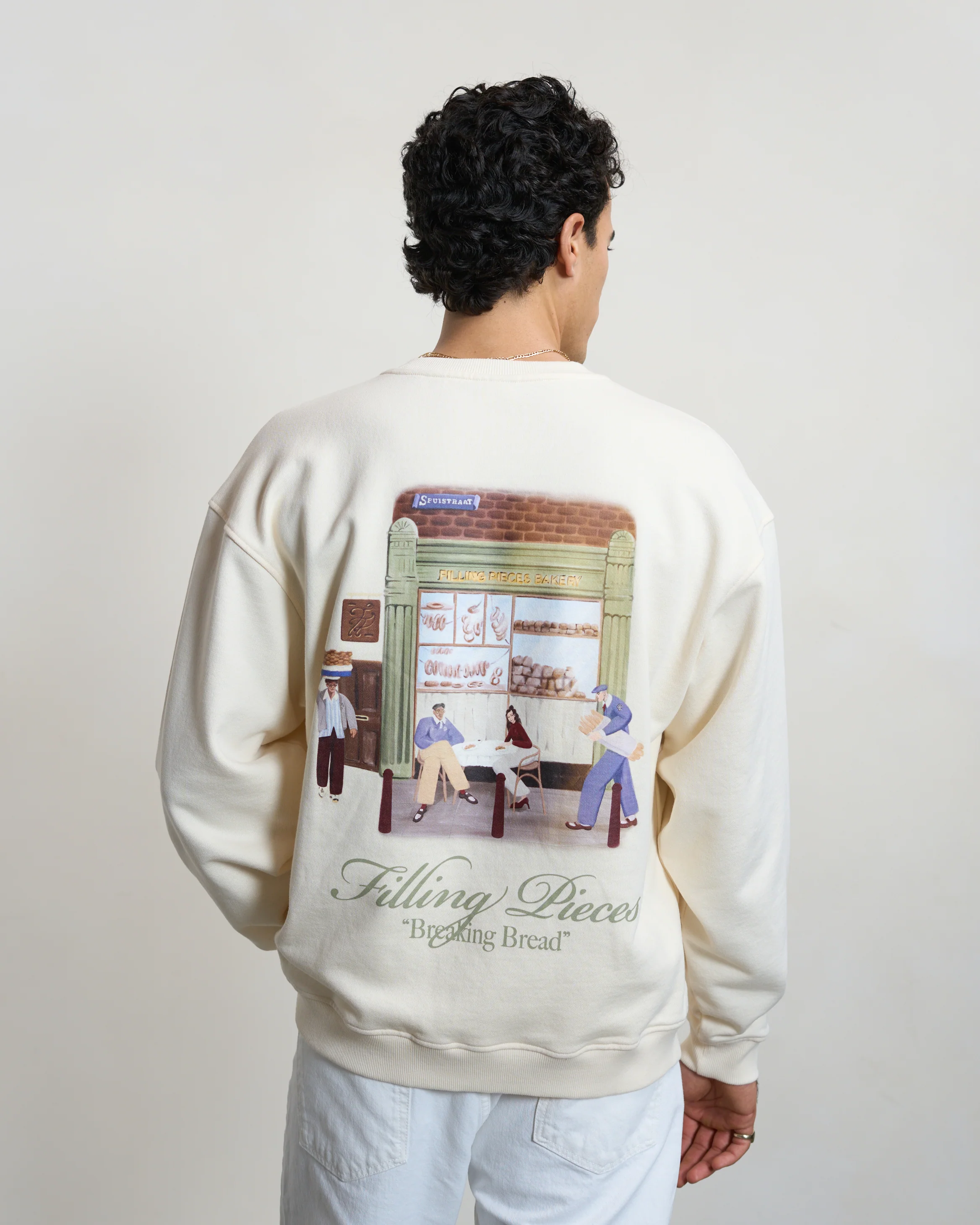 Sweatshirt Bakery Antique White