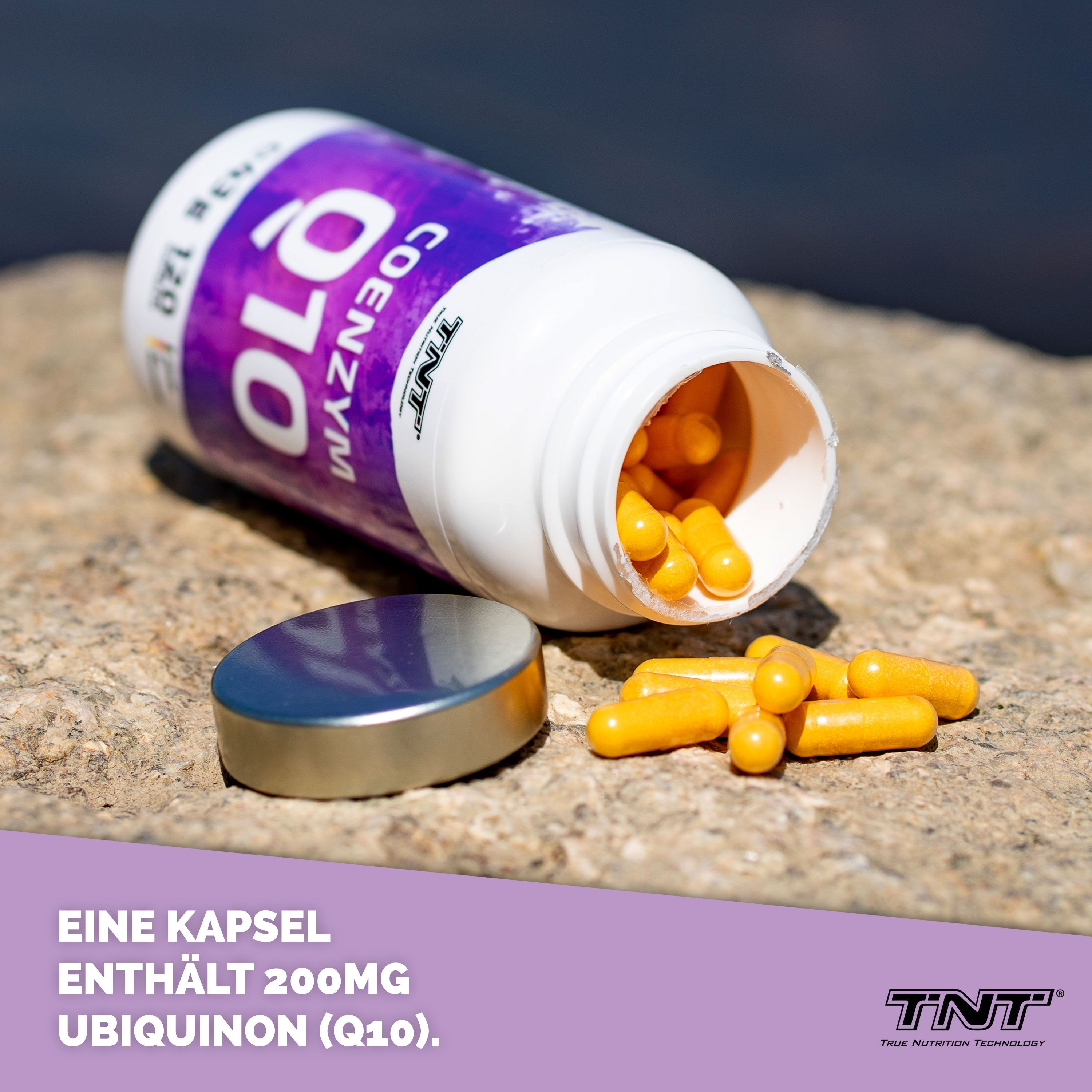 TNT Coenzym Q10 - mit 200mg Ubiquinon pro Kapsel