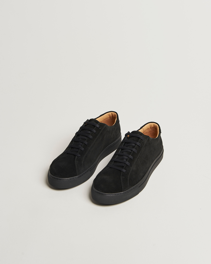 Myrqvist Oaxen Monochrome II Sneaker Black Suede