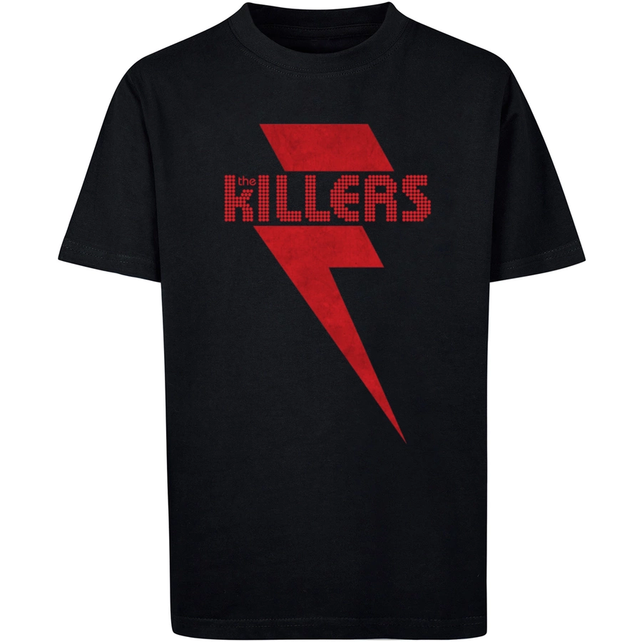 F4NT4STIC T-Shirt The Killers Rock Band Red Bolt schwarz