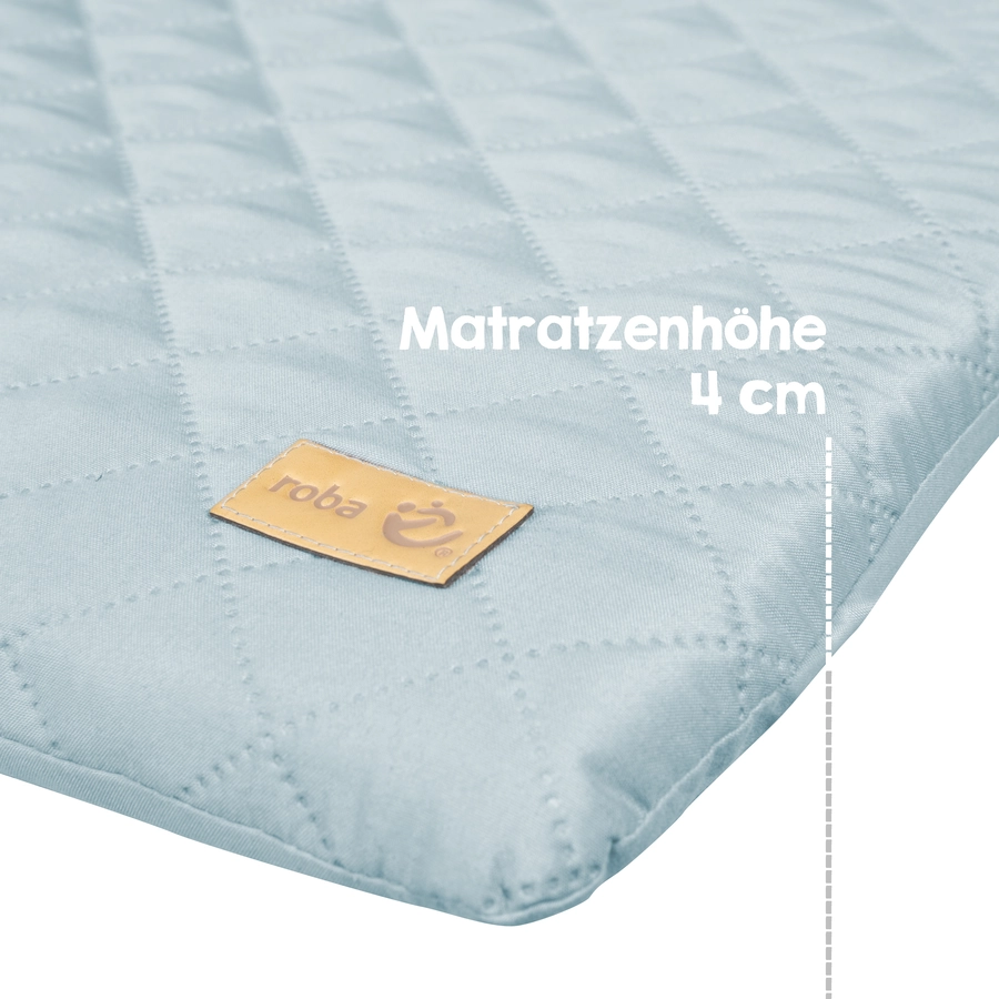 roba Wickelauflage soft Benny Style hellblau