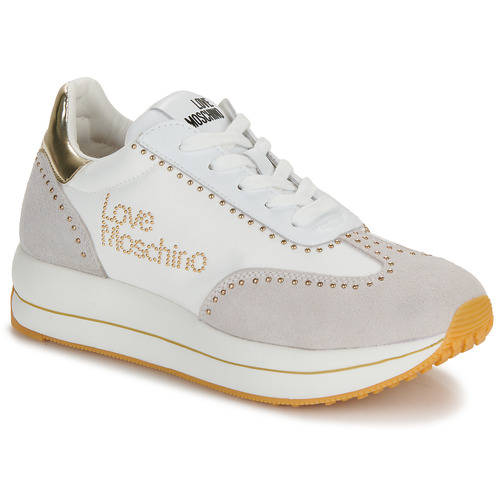 Love Moschino - DAILY RUNNING Negro / Oro
