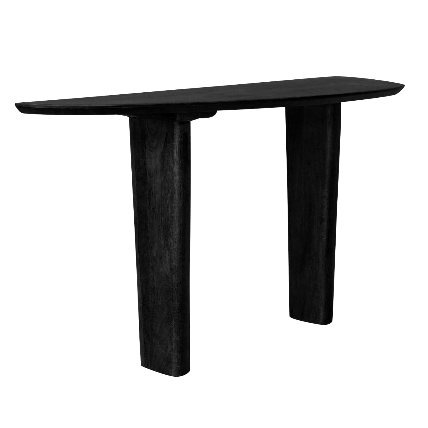 Sidetable Rhys 135 x 40 cm - Zwart Mangohout