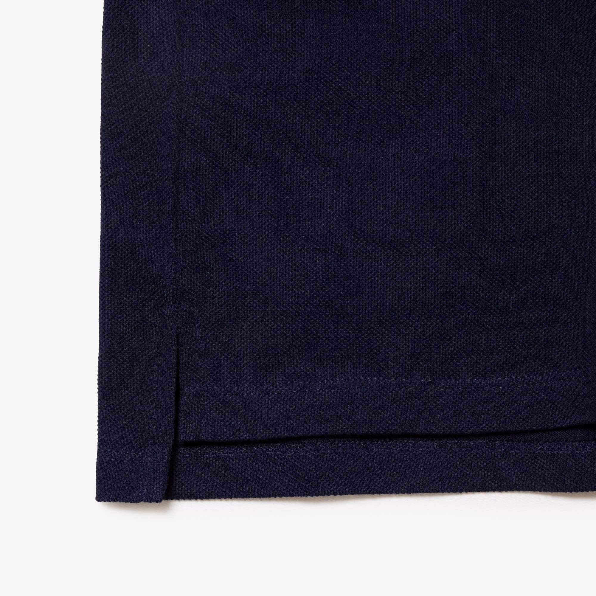 Polo regular fit Lacoste en petit piqué de coton souple Manches Courtes - Bleu - Lacoste - Femme