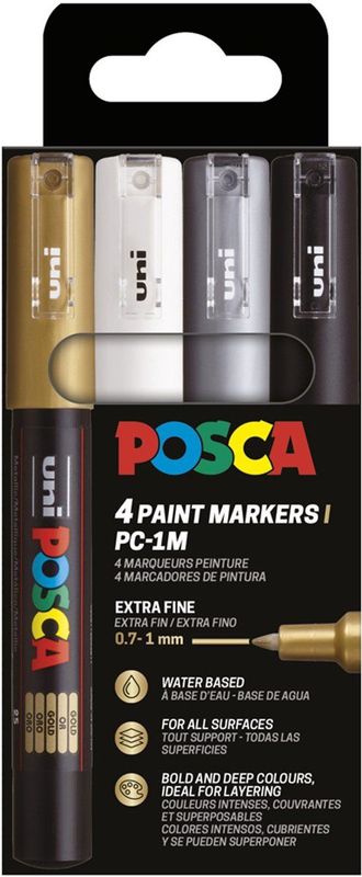 Uni Posca Stiften Standard Colors PC1MC 0,7-1 mm lijn