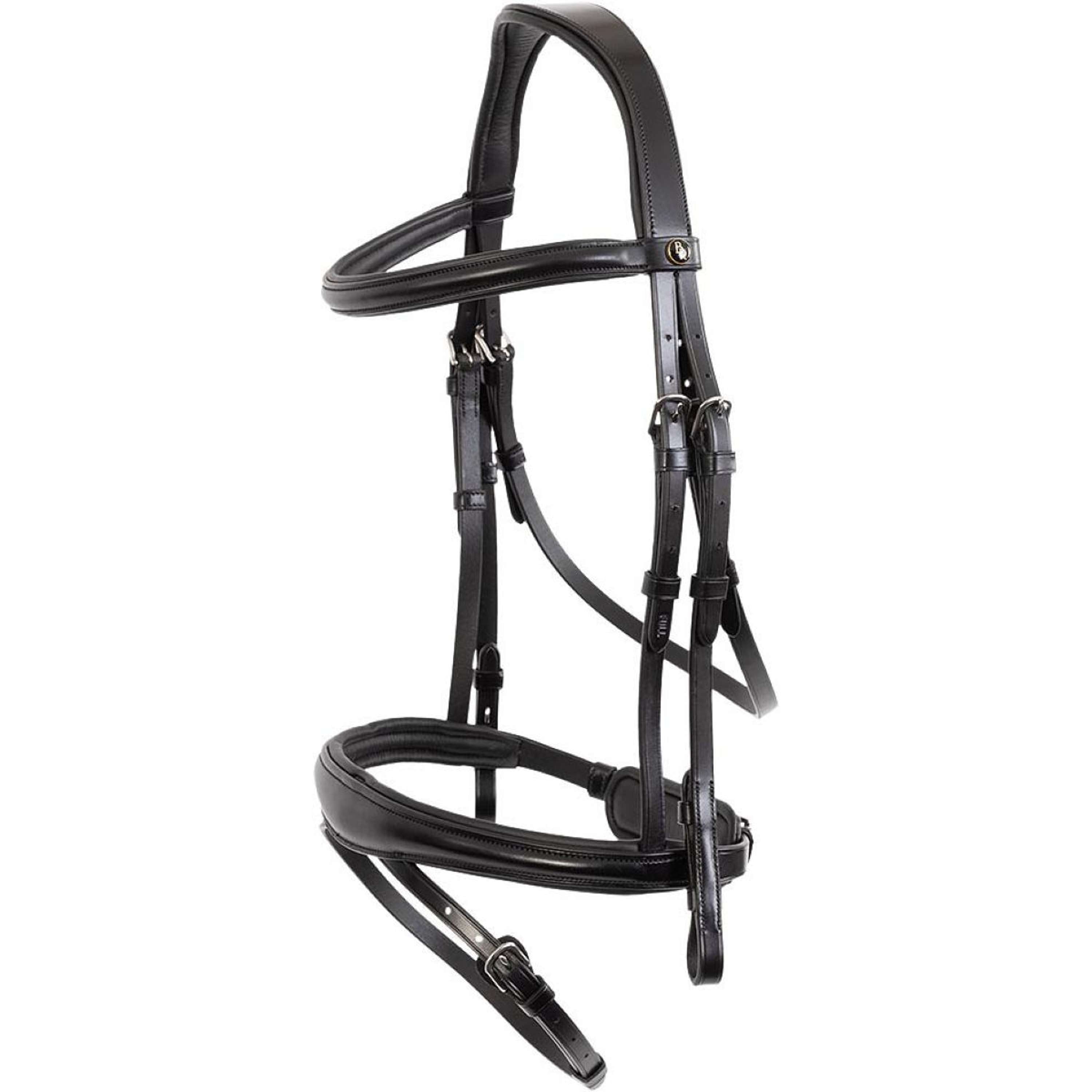 BR Hoofdstel Credition Zwart/Zilver