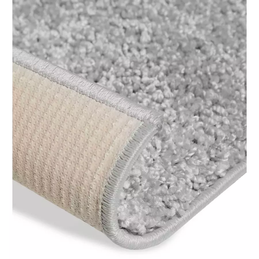 Wecon home basics Hochflorteppich Greta hellgrau