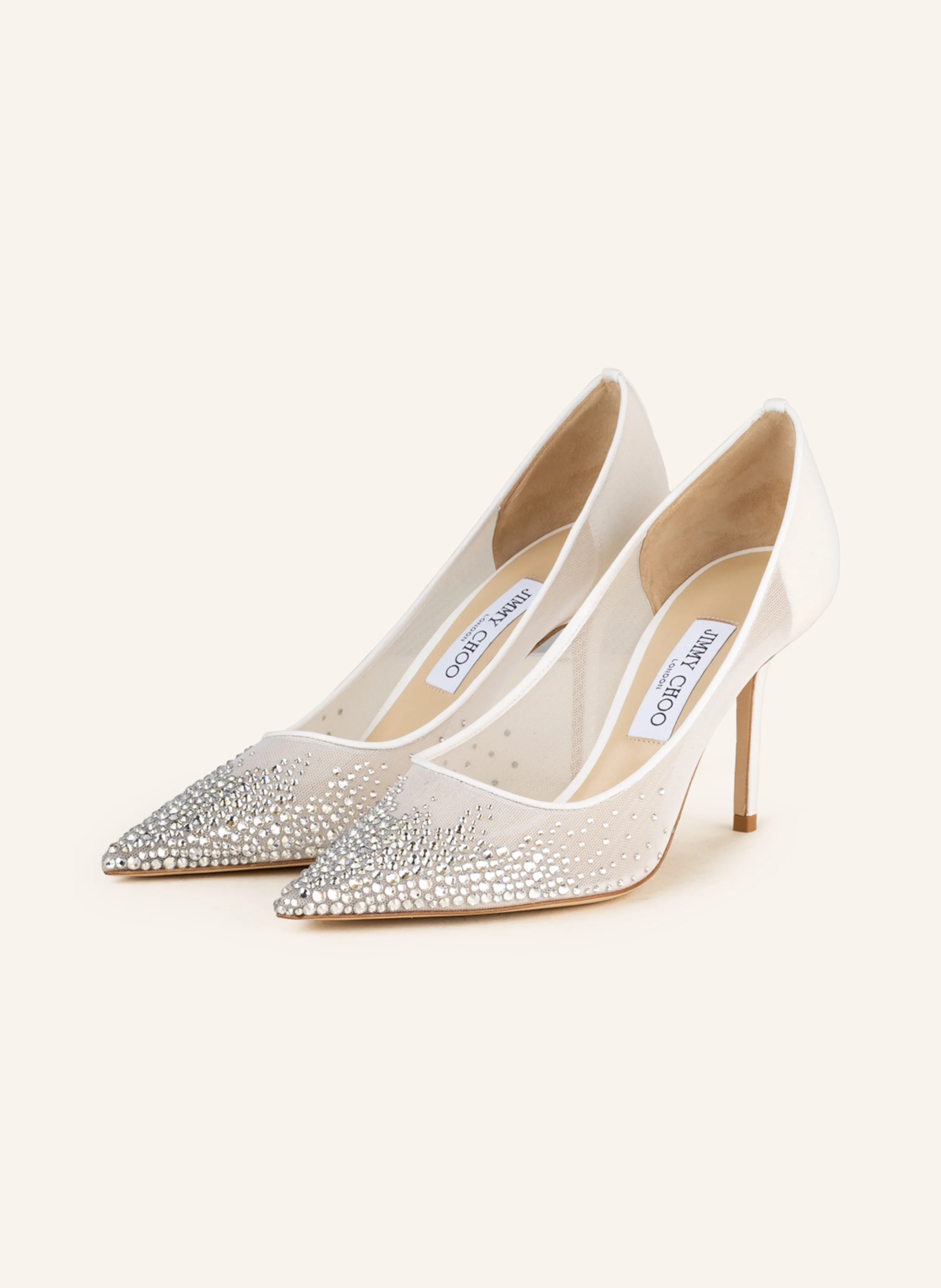 JIMMY CHOO Pumps LOVE 85 mit Schmucksteinen