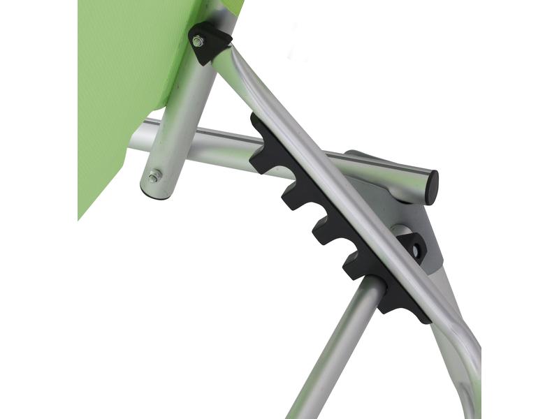 Eurotrail Liegestuhl Pebble Beach Lime Green Verstellbarer Liegestuhl