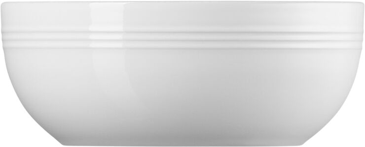 Le Creuset Coupe dyb tallerken 16cm White White
