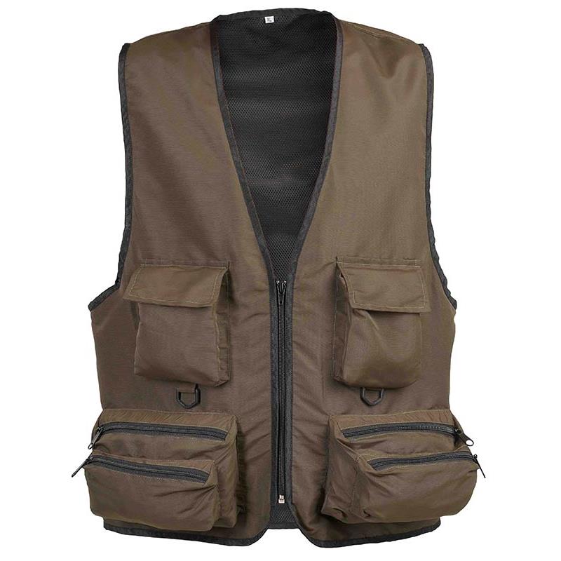 Gilet De Pêche Garbolino Long Serenity - Kaki