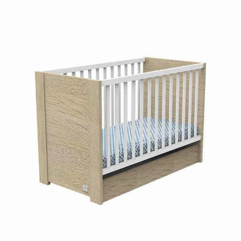 Lit bébé 60x120 ANTONIN Bois - SAUTHON